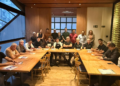 Assembleia realizada no Restaurante Blublet Santos